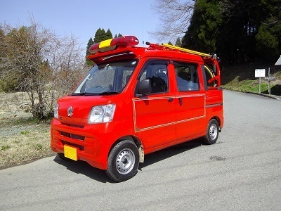 小型動力ポンプ積載車（軽自動車）